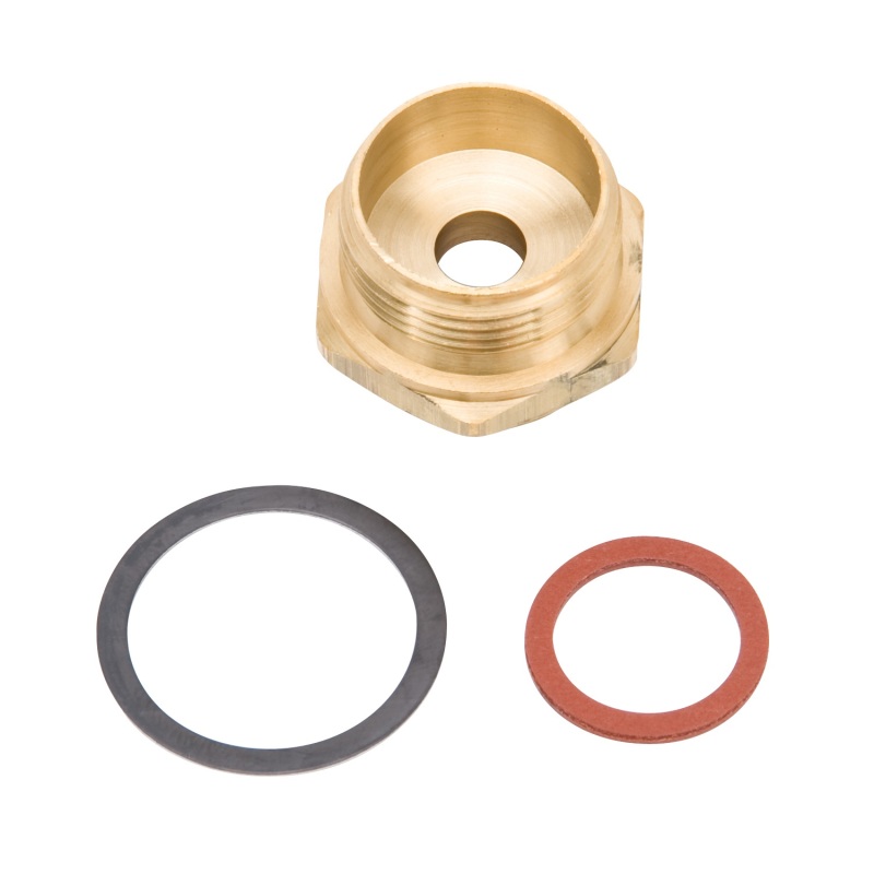 Edelbrock Fuel Bowl Inverted Flare Fitting Straight Male 7/8In-20 w/ Inverted 5/8In-18 Female Flare thumbnail 4