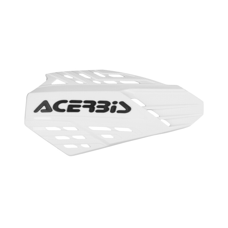 Acerbis Linear Vented Handguard - White/Black
