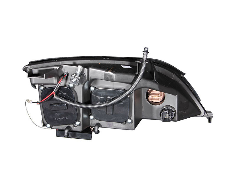 ANZO 2005-2007 Ford Focus Projector Headlights w/ Halo Black thumbnail 8