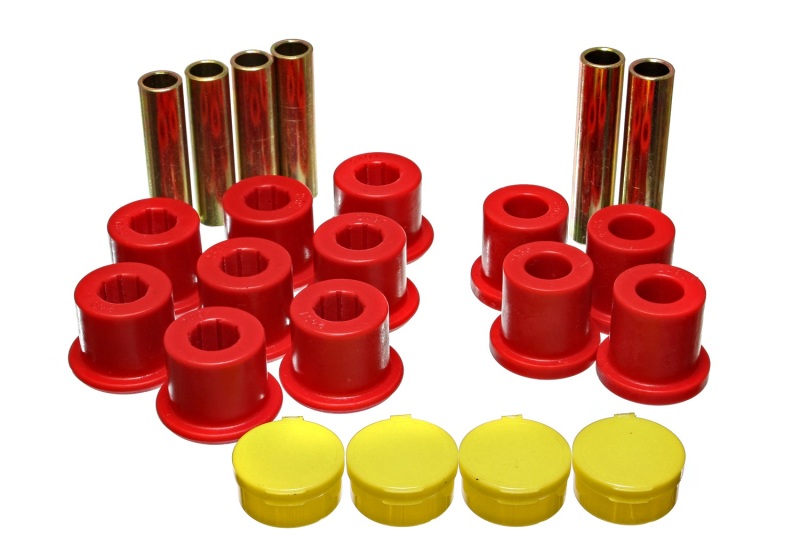 Energy Suspension Rear Leaf Spring Set - Red thumbnail 4