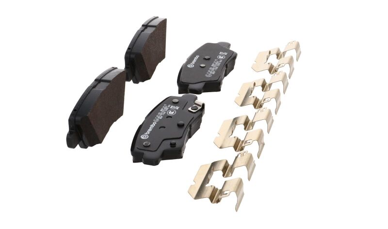 Brembo OE 21-22 Hyundai Accent/19-24 Nexo/2016 Sonata/2019 Sonata PRIME Low-Met Brake Pad - Rear thumbnail 5