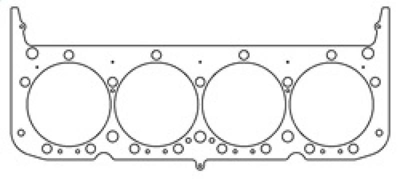 Cometic GM SB2.2 Small Block V8 .045in MLS Cylinder Head Gasket - 4.190in Bore - With Steam Holes thumbnail 9