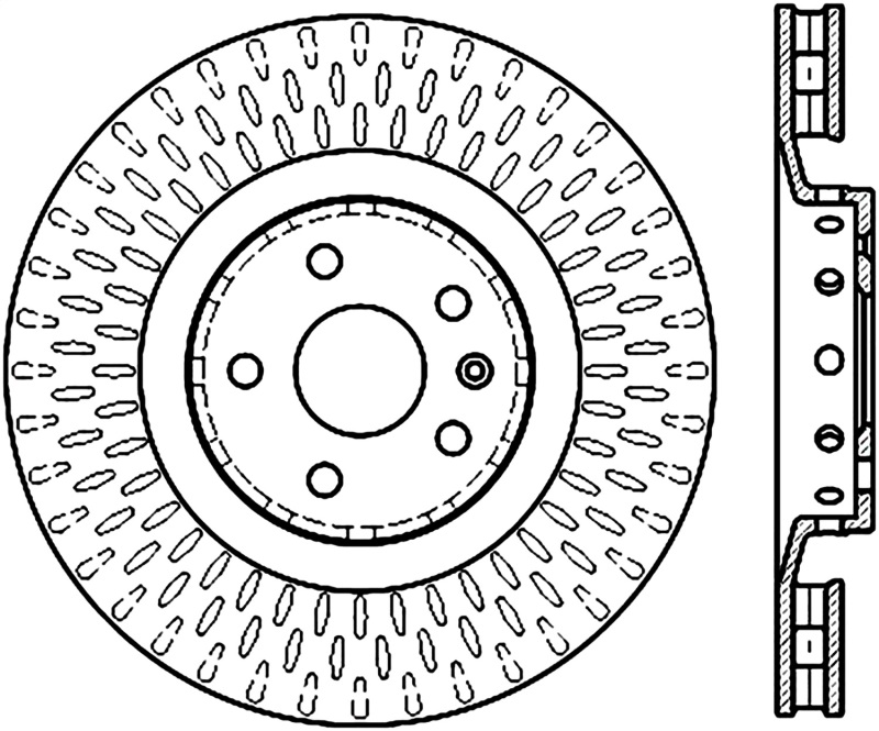 StopTech Slotted Sport Brake Rotor thumbnail 2