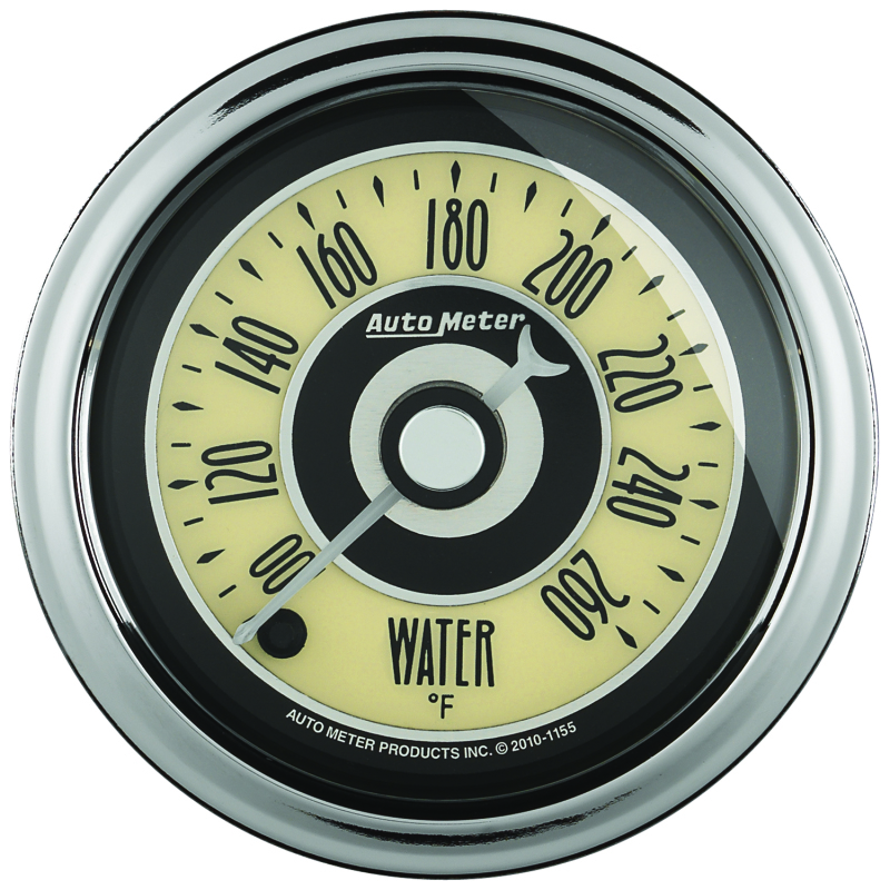 Autometer Cruiser Ad 2-1/16in Full Sweep Electric 100-260 Deg F Water Temperature Gauge thumbnail 5