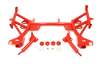 BMR 93-02 F-Body K-Member w/ SBC/BBC Motor Mounts and Pinto Rack Mounts - Red thumbnail 3