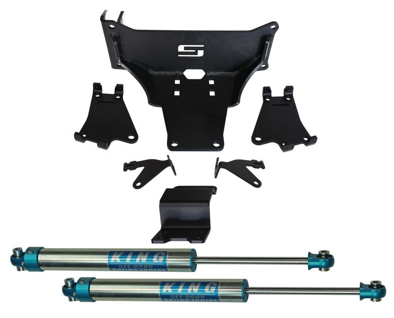 Dual Steering Stabilizer Kit-w/ King 2.0 Shocks - 23-25 F-250/350-No lift req
Dual Steering Stabilizer Kit-w/King 2.0 Shocks-23-25 F-250/350-No lift req