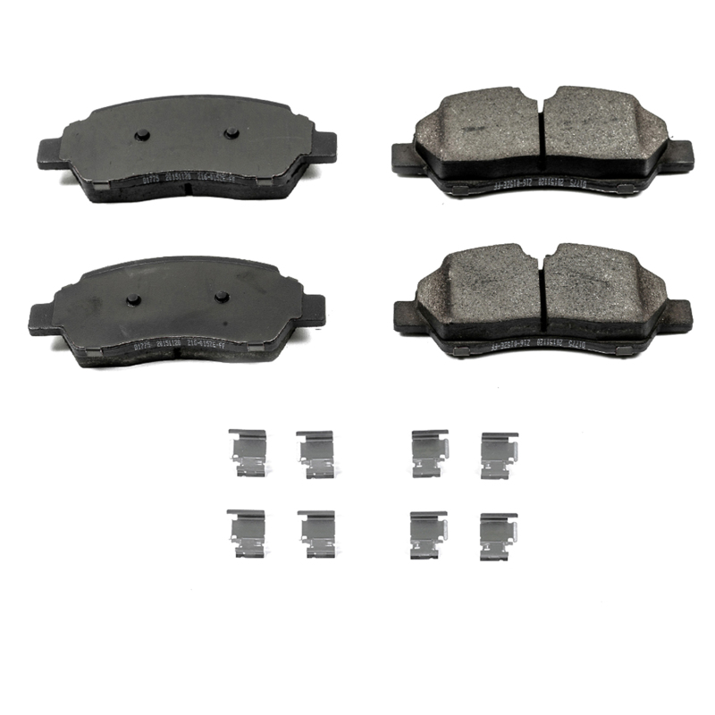 Power Stop 15-19 Ford Transit-150 Rear Z17 Evolution Ceramic Brake Pads w/Hardware thumbnail 7