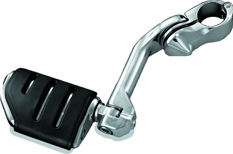Kuryakyn Tour Tech Trident Dually 6in Back Arm With 1-1/4in Clamps Chrome