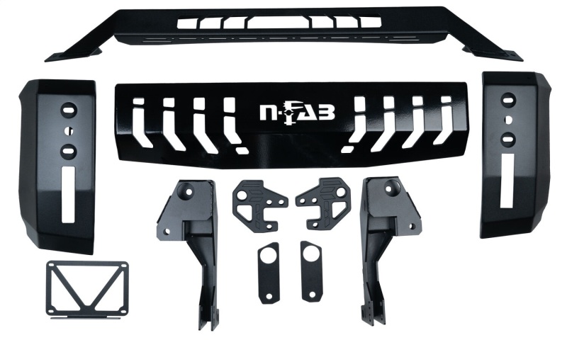 N-Fab HVM Bull Bar 19-23 GMC 1500 - Tex. Black thumbnail 8