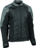 Speed and Strength Mad Dash Jacket Womens Black/Grey - Medium