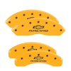 MGP 4 Caliper Covers Engraved F & R Chevy Racing Yellow Finish Black Char 2017 Chevrolet Camaro thumbnail 8