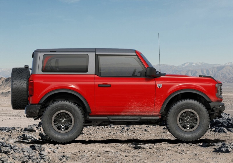 Ford Racing Bronco Off-Road Hoop Steps