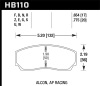 HAWK DTC-80 Brake Pad Sets