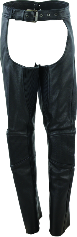Kuryakyn Leather By River Road Sierra Leather Chaps Black Womens - Small thumbnail 9