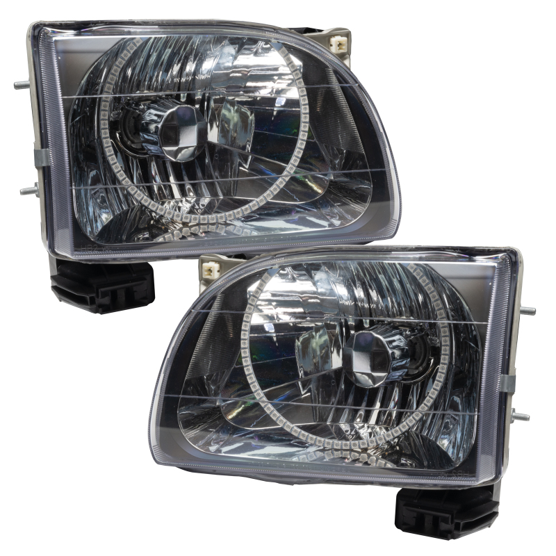 Oracle Lighting 01-04 Toyota Tacoma Pre-Assembled LED Halo Headlights -Red thumbnail 2