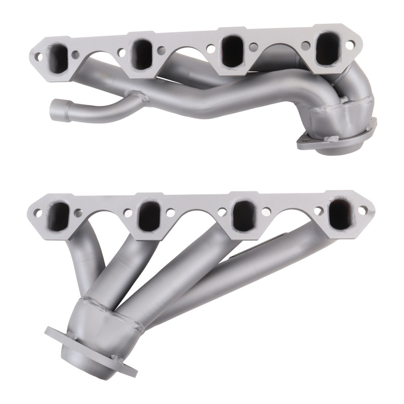 BBK 87-95 Ford F150 Truck 5.8 351 Shorty Unequal Length Exhaust Headers - 1-5/8 Titanium Ceramic thumbnail 5