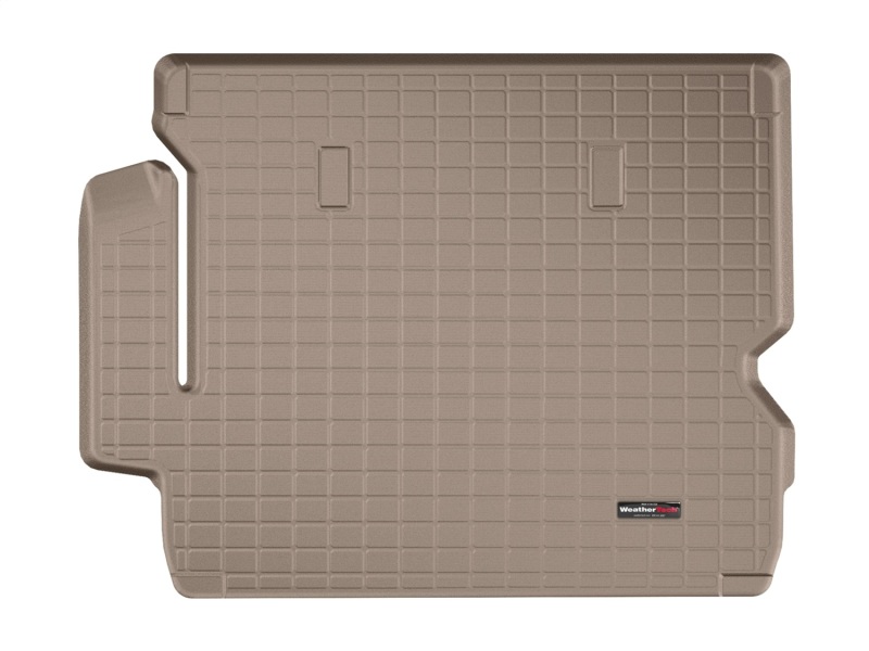 WeatherTech 2017+ Land Rover Discovery Cargo Liners - Tan (Behind 2nd Row)