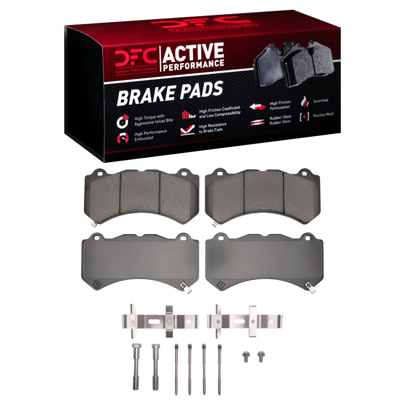 DFC 15-19 Chevrolet Corvette Front Active Performance Pads and Hardware Kit
DFC Brake Pad Set