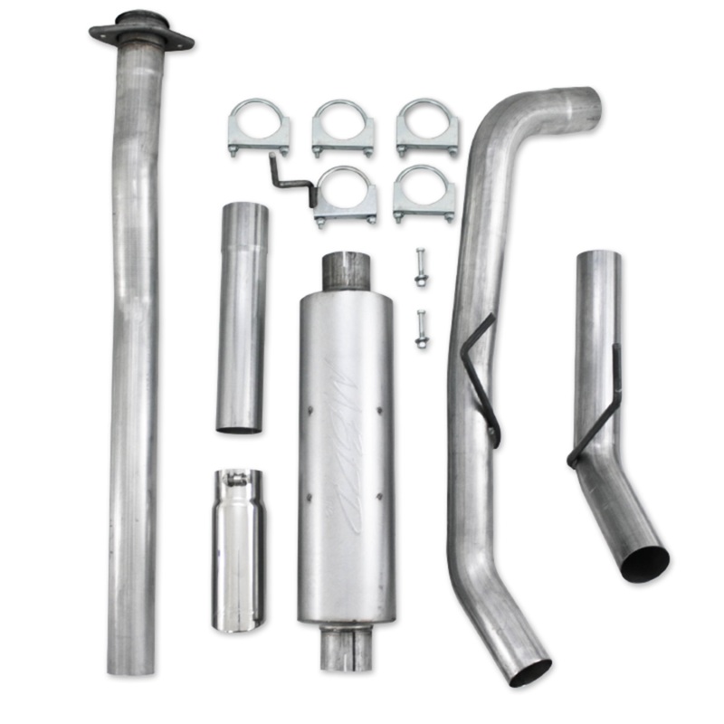 MBRP Universal F150 V6 Ecoboost 3in Aluminized Cat Back Single Side thumbnail 8