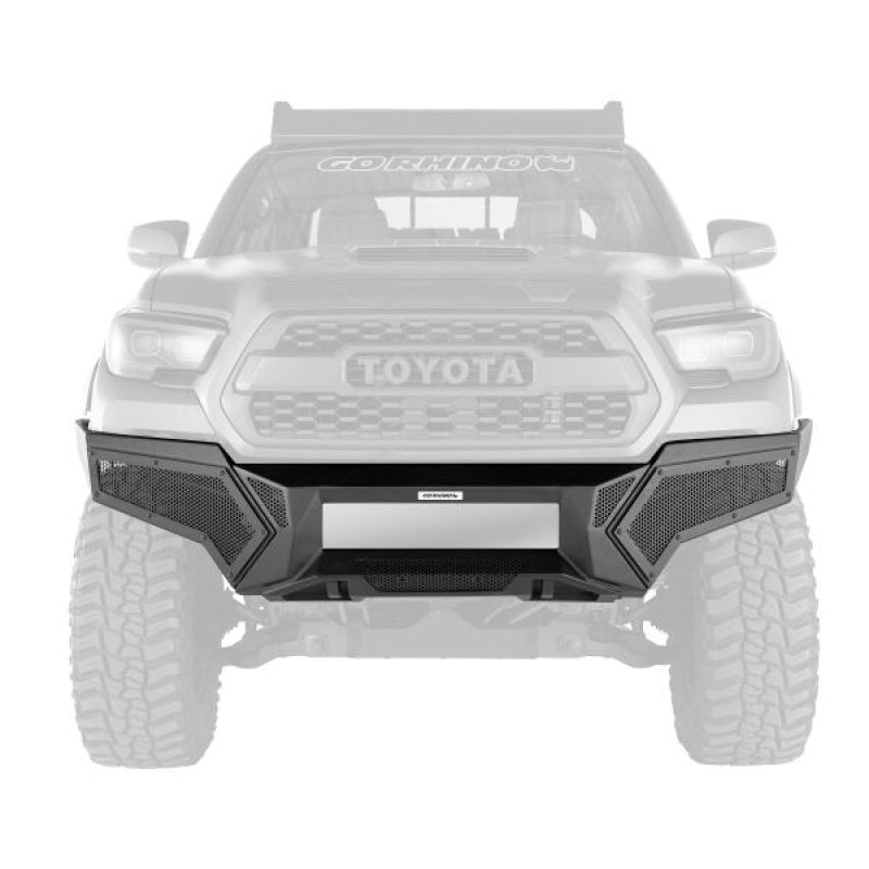 Go Rhino 16-21 Toyota Tacoma Element Front Bumper with Fixed Light Bar Mount Textured Black thumbnail 2