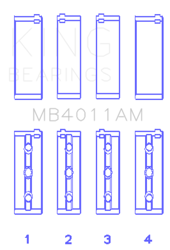 KING Main Bearings