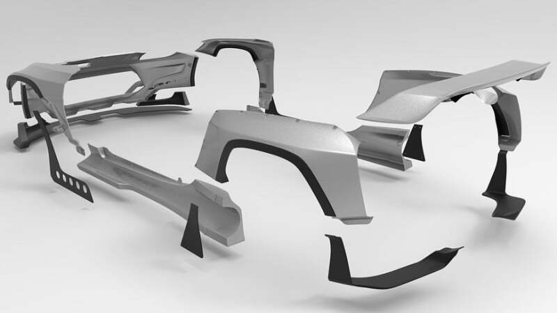 GReddy Pandem 2022+ Toyota GR86 (ZN8) Rocket Bunny V1.5 Ducktail Wing thumbnail 8