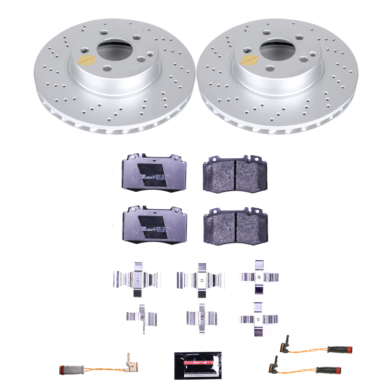 Power Stop 04-06 Mercedes-Benz E500 Front Euro-Stop Brake Kit thumbnail 2