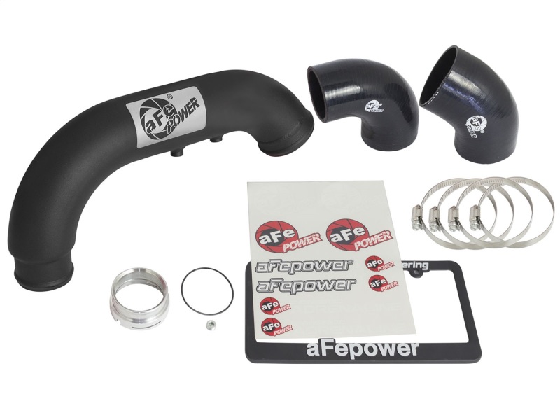 aFe BladeRunner 3in Black IC Tube Cold Side w/ Coupling & Clamp Kit 2016 GM Colorado/Canyon 2.8L thumbnail 5