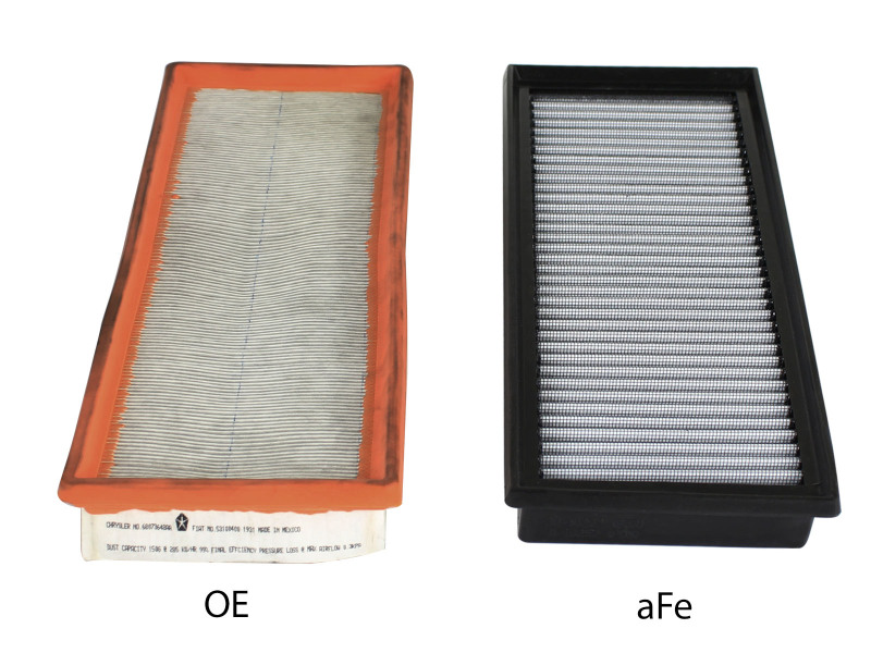aFe MagnumFLOW OEM Replacement Air Filter Pro DRY S 12-14 Fiat 500 L4 1.4L thumbnail 7