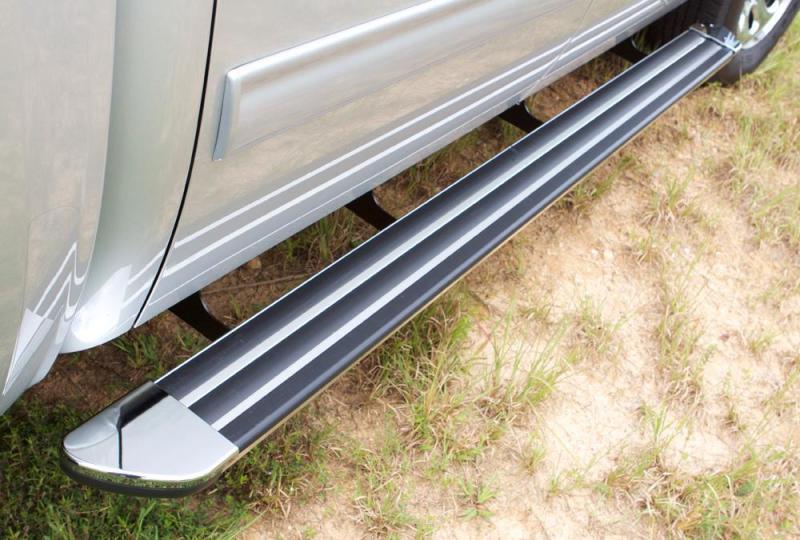 Lund 15-18 Ford F-150 SuperCab Crossroads 80in. Running Board Kit - Chrome thumbnail 5