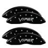 MGP 4 Caliper Covers Engraved Front & Rear Gen 2/Viper Black finish silver ch thumbnail 8