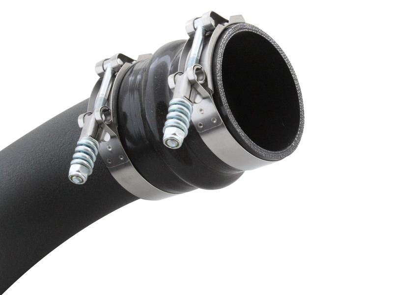 BladeRunner 3 IN Aluminum Cold Charge Pipe Black