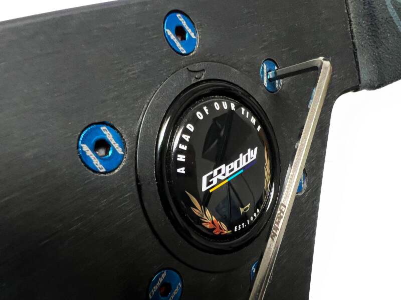 GReddy Steering Wheel Bolts - Burnt-Titanium Blue (Set of 6) thumbnail 3