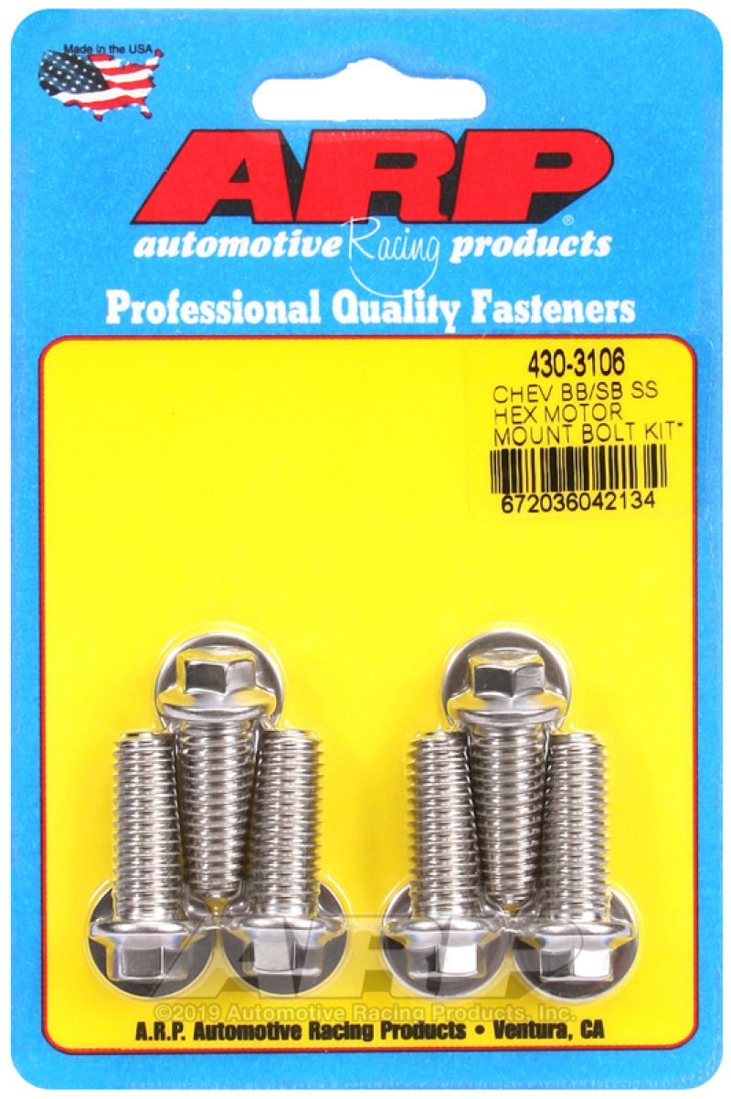 ARP Motor Mount Bolt Kits