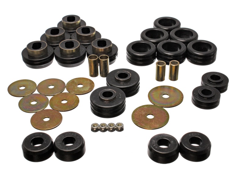 Energy Suspension 92-97 GM Denali XL/Blazer/Yukon XL 4WD Black Body Mount Set thumbnail 3