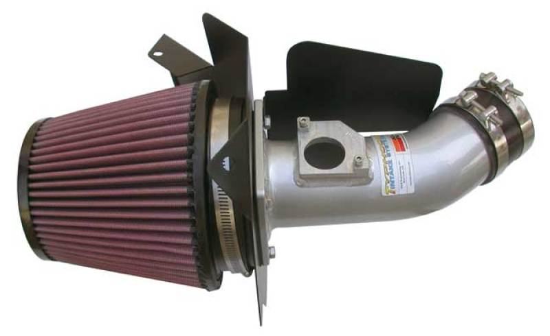 K&N 04-06 Subaru Forester XT F4-2.5L Silver Typhoon Short Ram Intake thumbnail 2