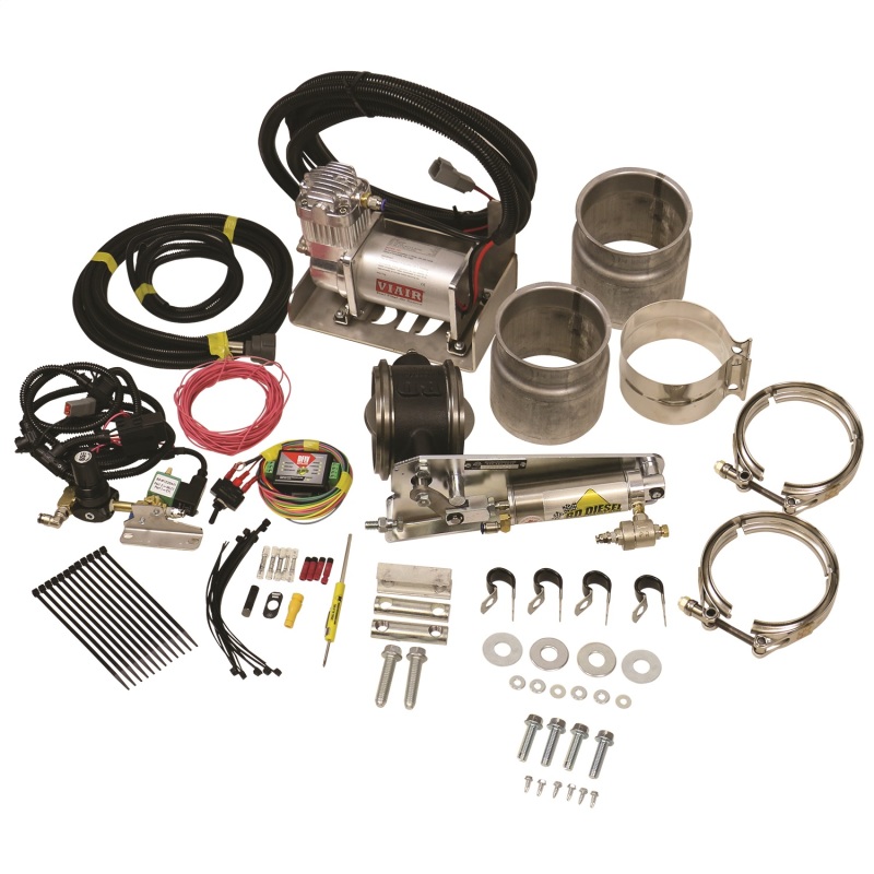 BD Diesel Exhaust Brake - Universal 5.0in c/w Air Compressor thumbnail 3