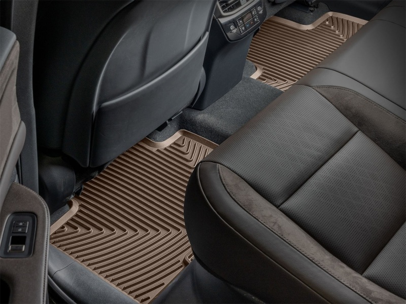 WT Rubber Mats - Rear - Tan