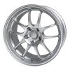 Enkei PF01 17x8 5x100 45mm Offset Silver Wheel 02-10 WRX & 04 STI thumbnail 4