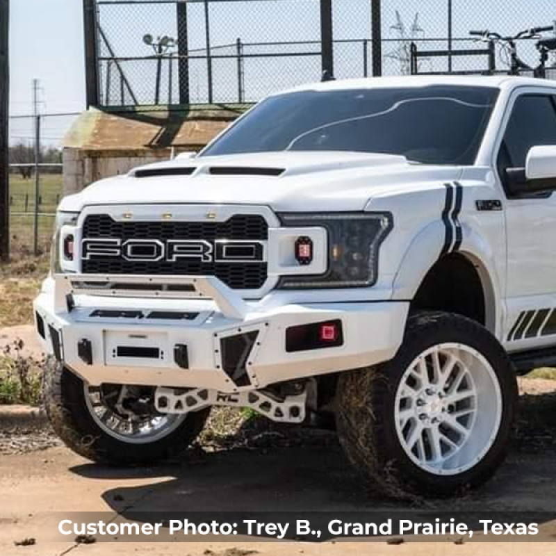 Go Rhino 18-20 Ford F-150 BR6 Front Bumper Replacement - Tex. Black thumbnail 5