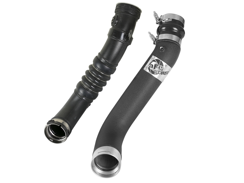 BladeRunner 3 IN Aluminum Cold Charge Pipe Black