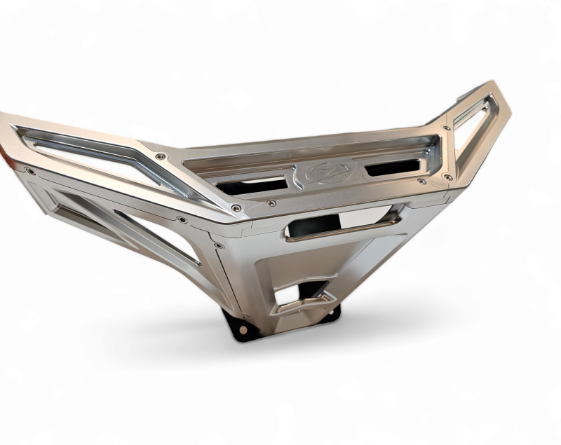 Elektric Offroad 2022-2025 Polaris Rzr Pro R/ Pro S/Turbo R Billet Front Winch Bumper Anodized Clear thumbnail 3