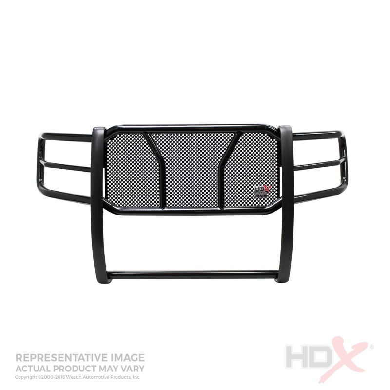 Westin 2015-2018 GMC Sierra 2500/3500 HDX Grille Guard - Black thumbnail 3