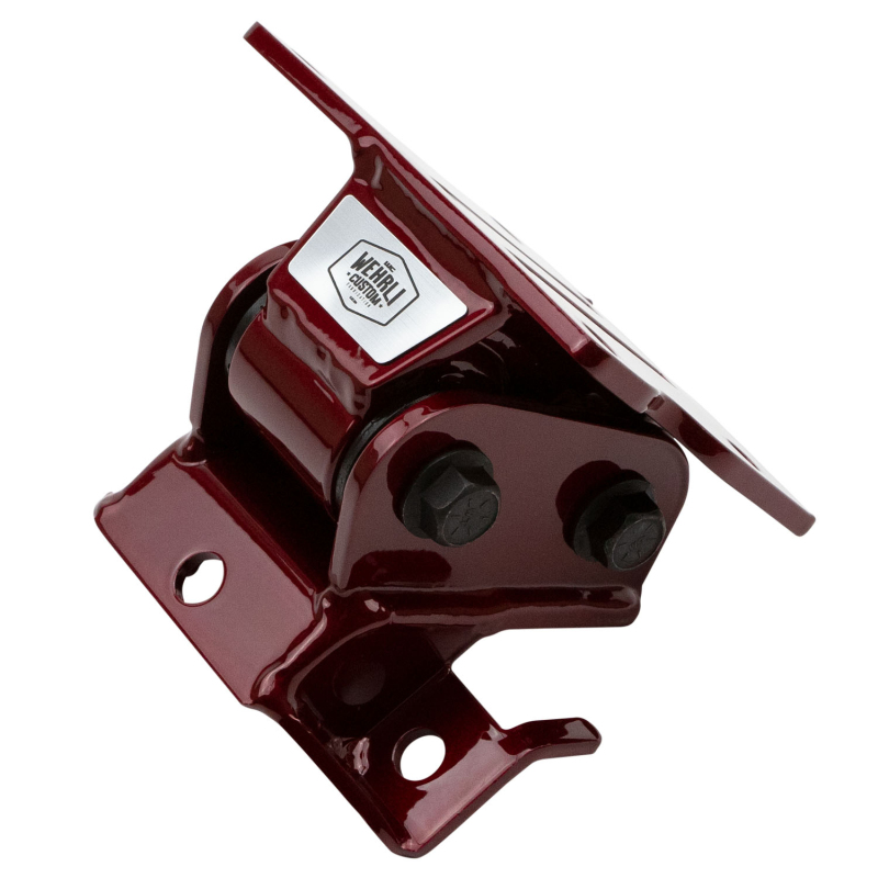 Wehrli 01-10 GM Duramax LB7/LLY/LBZ/LMM Heavy Duty Engine Mount - WCFab Red thumbnail 2
