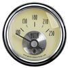 Autometer Prestige Antique Ivory Series 2-1/16in 100-250 Deg F Electric Water Temp Gauge thumbnail 6