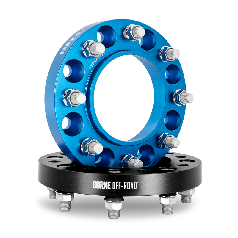 Mishimoto Wheel Spacers 8X165.1 121.3 25 M14 Blk thumbnail 3