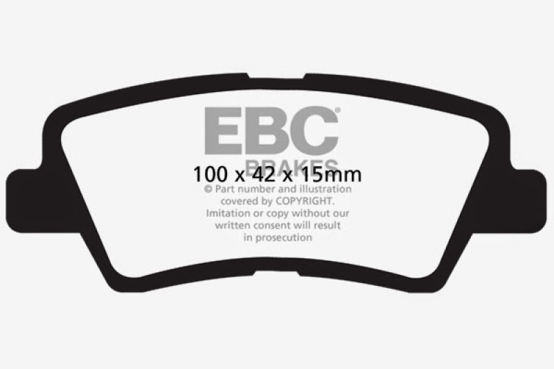 EBC S4 Brake Pad and Rotor Kit (1x ebcUSR7778, 1x ebcDP31875C) thumbnail 9