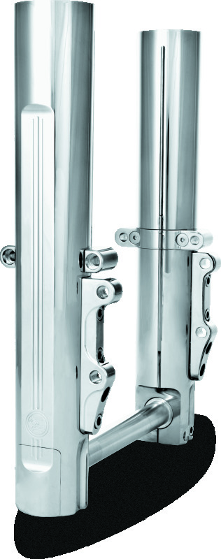 Performance Machine 08-13 FL Lower Leg Assembly - Chrome