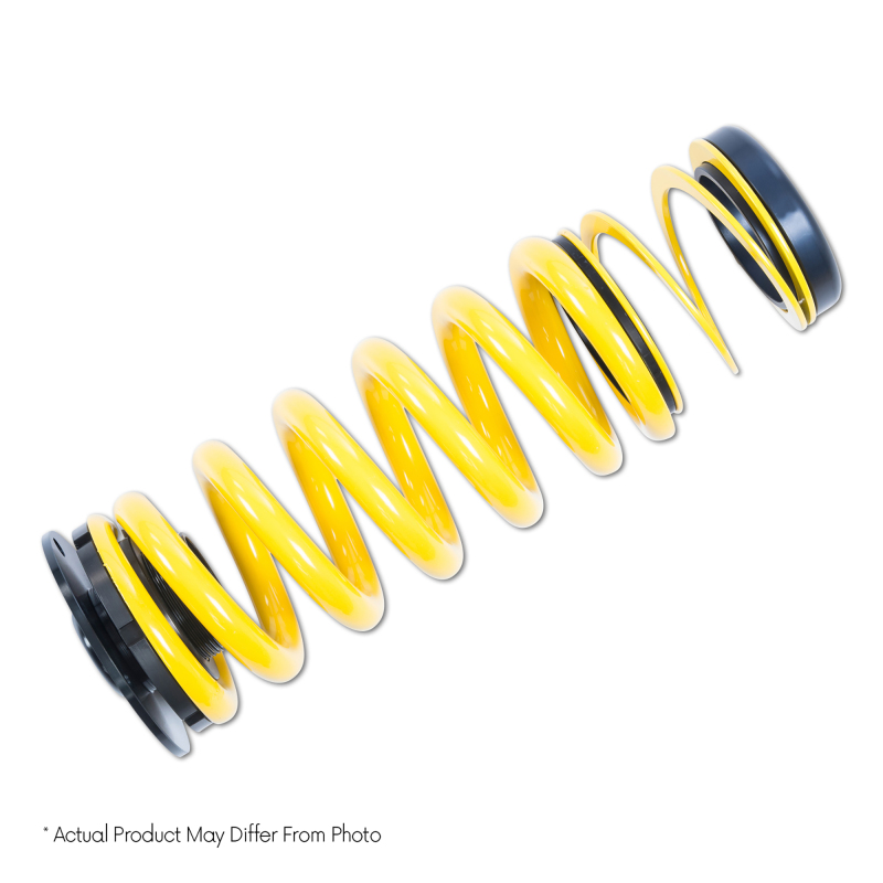 ST Suspensions Adjustable Lowering Springs 273200CC Springs, Height, Front and Rear, Yellow Powdercoated, Use with Factory Dampers, BMW, Kit thumbnail 4