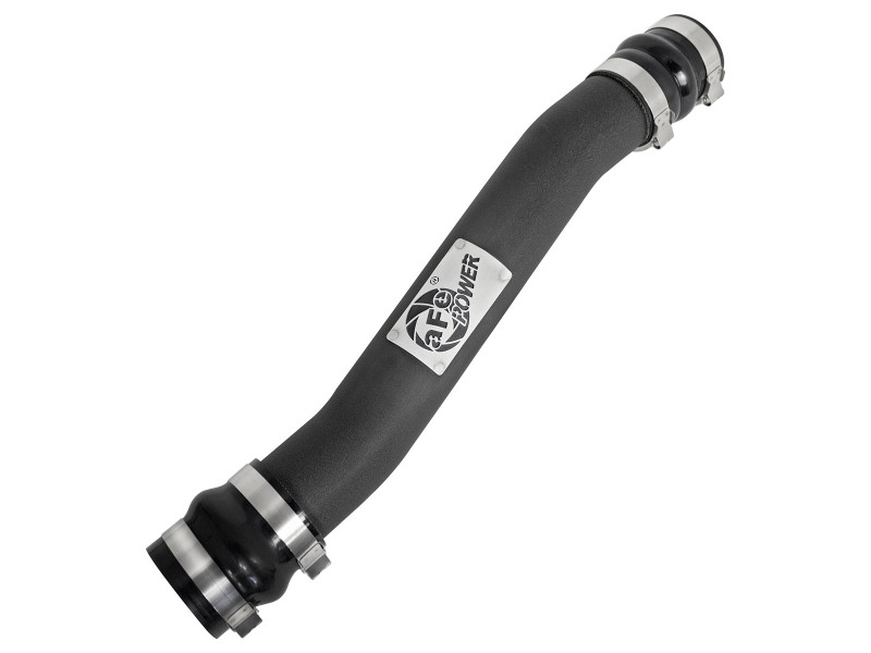 BladeRunner 3 IN Aluminum Hot Charge Pipe Black